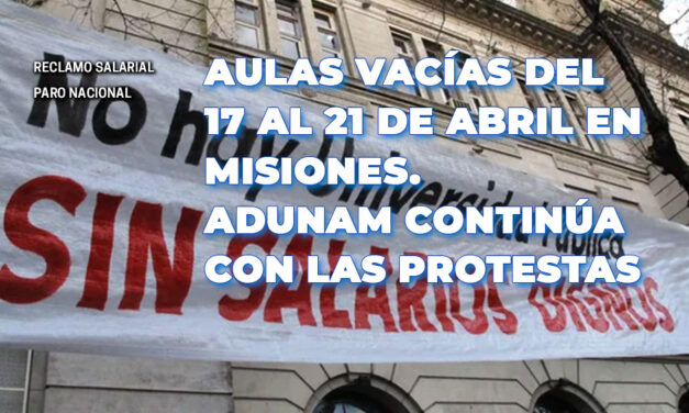 Jornada de paro y visibilización por mayor presupuesto universitario