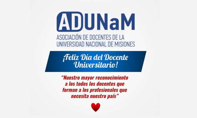 Sobre el asueto académico por el dia del docente universitario en Misiones