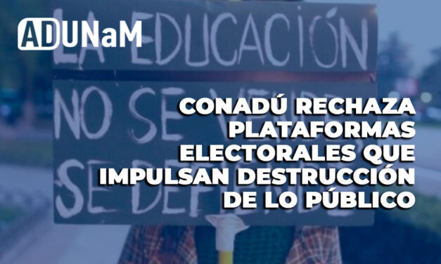 El Congreso Extraordinario de CONADU Histórica llamó a la defensa de la democracia, la educación pública y los derechos conquistados